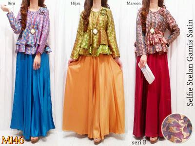 Baju Gamis Batik Menjadi Yang Trend Gamis Muslim 2013 